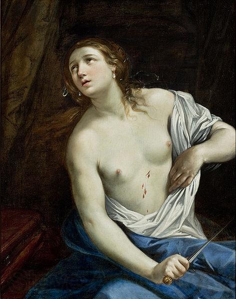 Workshop of Anton von Maron The Suicide of Lucretia France oil painting art